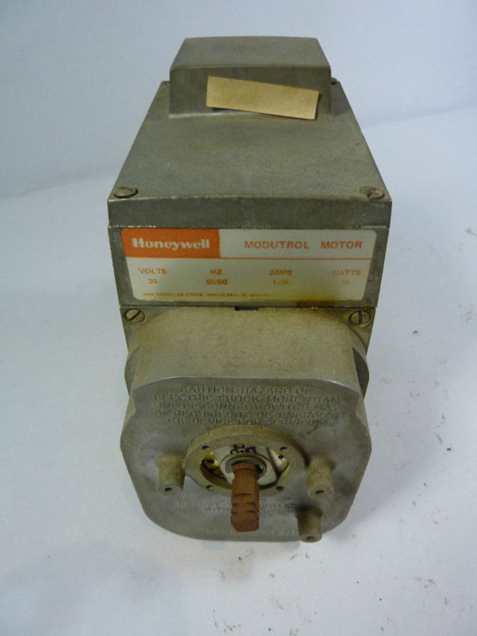 Honeywell M845A-1027 Actuator 1.06 Amp 24VDC USED