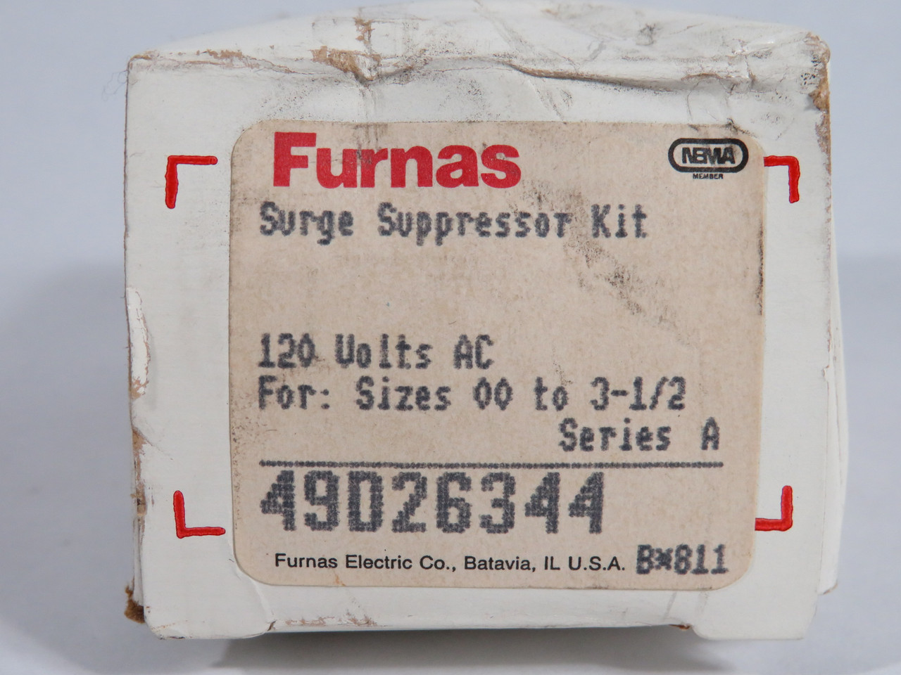 Furnas 49D26344 Series A Surge Suppressor Kit 120V NEW