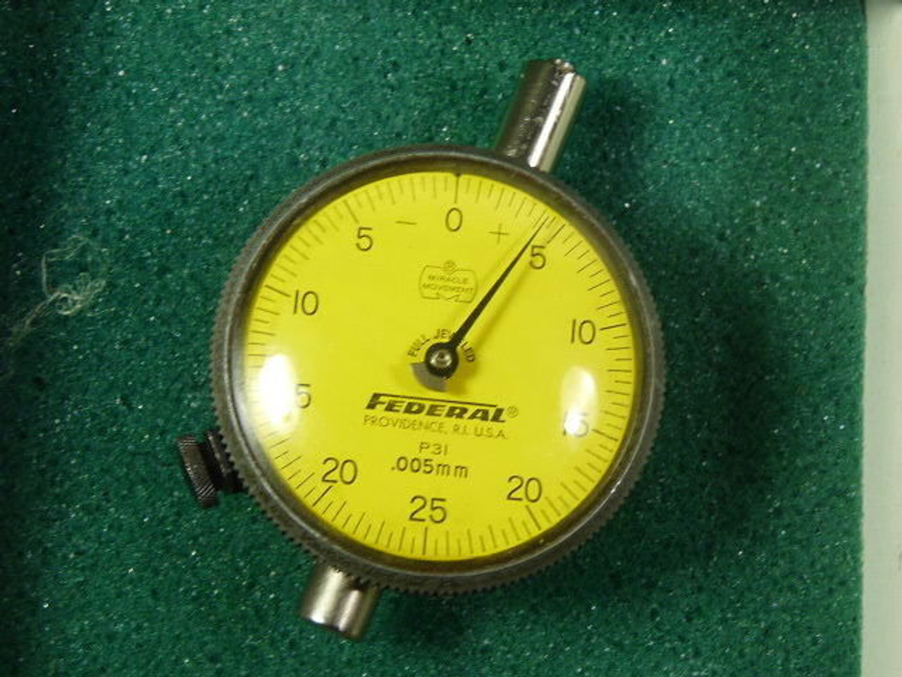 Federal P3I Dial Indicator 0.005mm AS IS