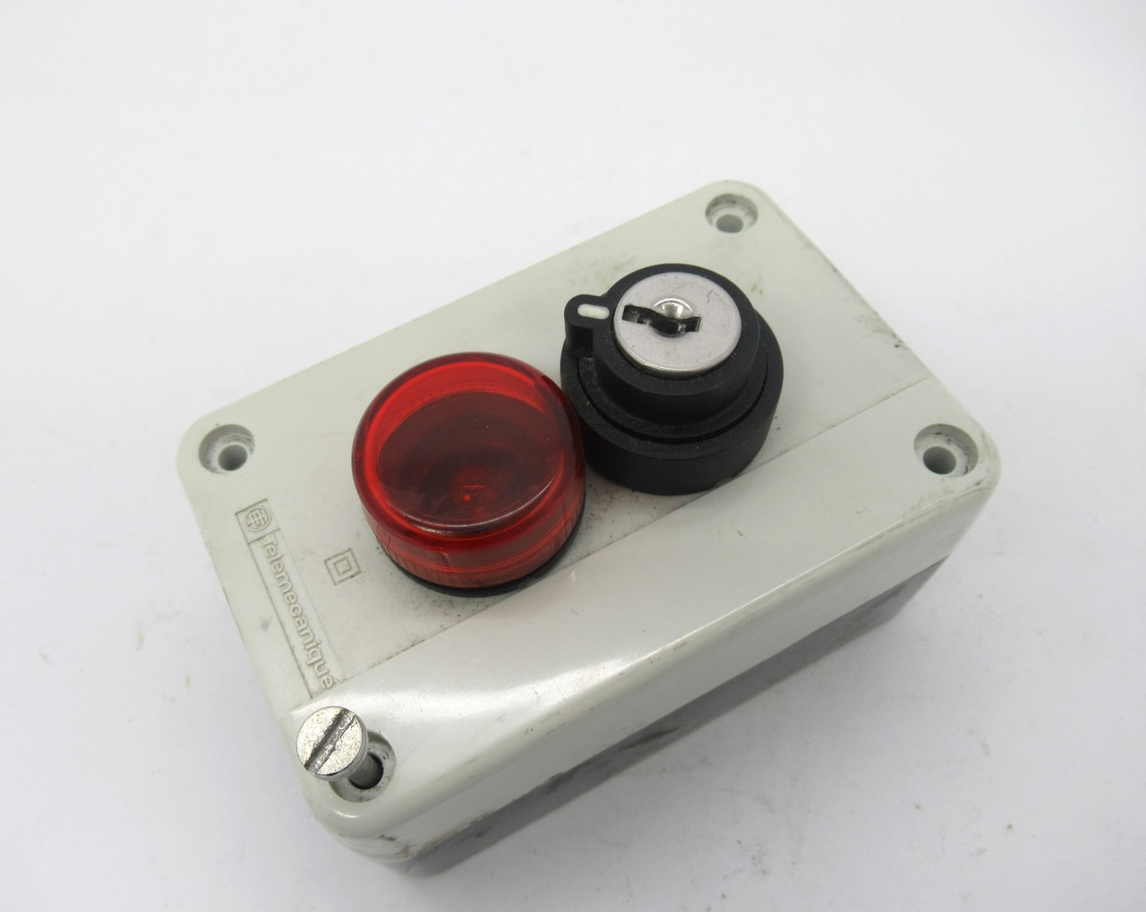 Telemecanique XALD02 Control Station C/W Indicator Light & Selector Switch USED