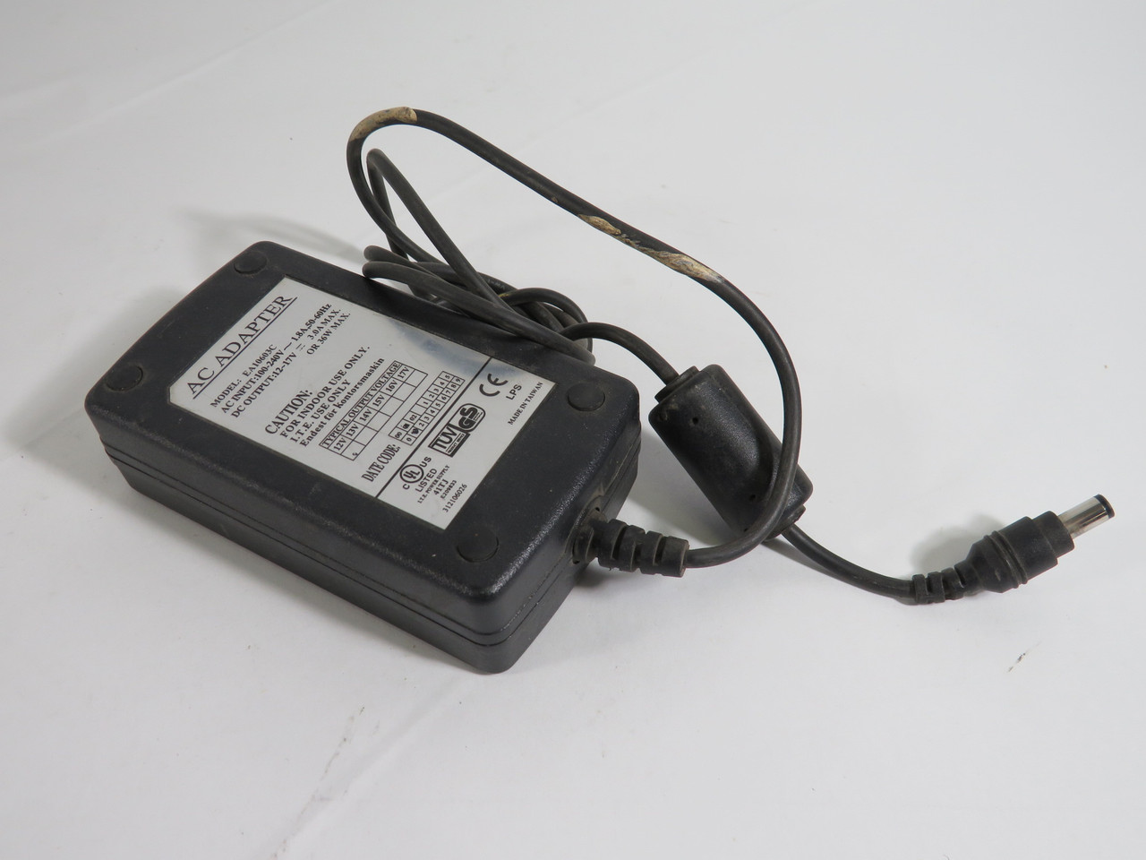 Generic EA10603C AC Adapter Output 12-17V 3.0A 36W Input 100-240V 1.8A  USED