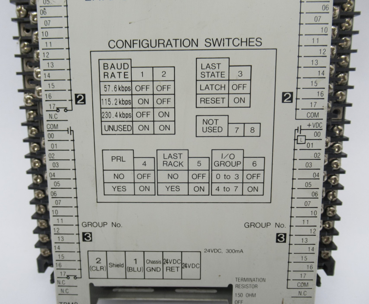 Allen-Bradley 1791-IOBX Distributed I/O Module 128 Point 24VDC Ser. A AS IS
