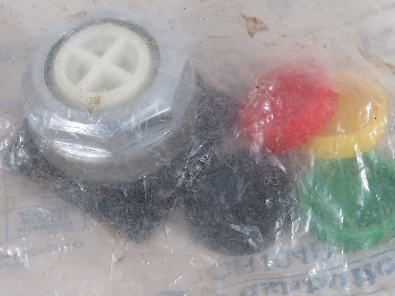 General Electric CR104PBG00U2 Extended Push Button Operator w/Color Caps NWB