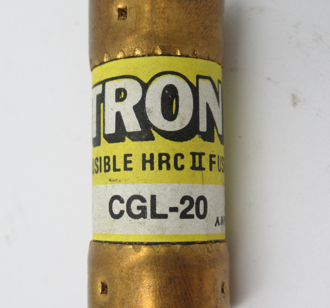 Tron CGL-20 Fusible HRCII Fuse 20A 600V USED