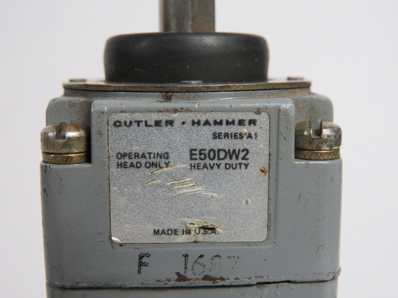 Cutler-Hammer E50SA Series A2 Limit Switch C/W E50DW2 Head SCRATCHED USED