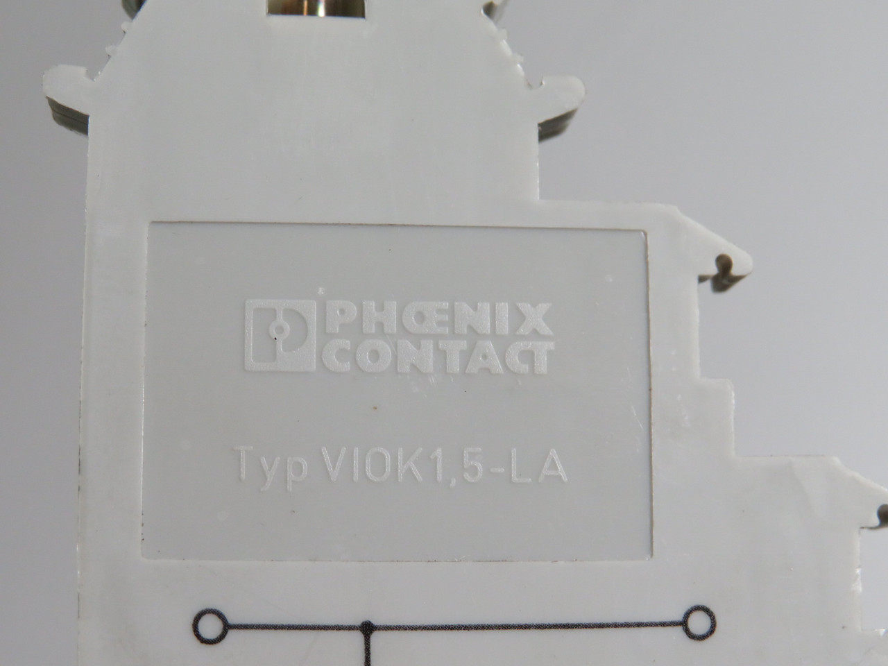 Phoenix Contact VIOK1,5-LA Sensor/Actuator Terminal Block 2.5mm 250V USED