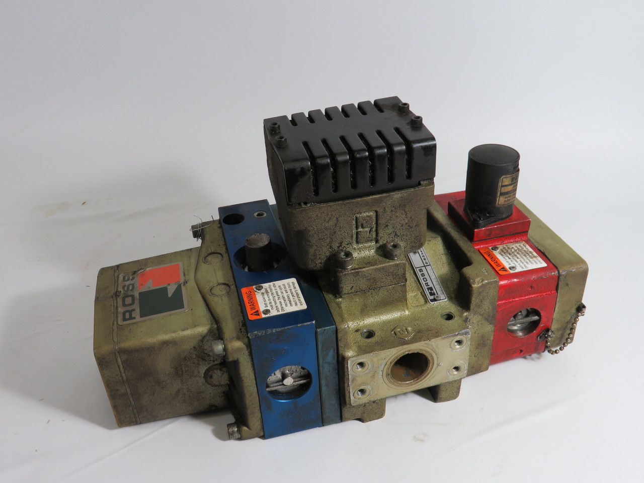 Ross 3573A4208 Crossflow Double Valve 100-120V@60Hz 100-110V@50Hz USED