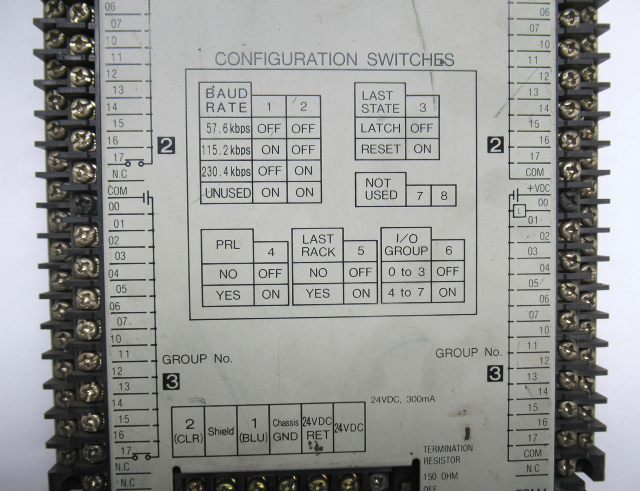 Allen-Bradley 1791-IOBX Distributed I/O Module 24VDC Ser. A *No Doors* USED
