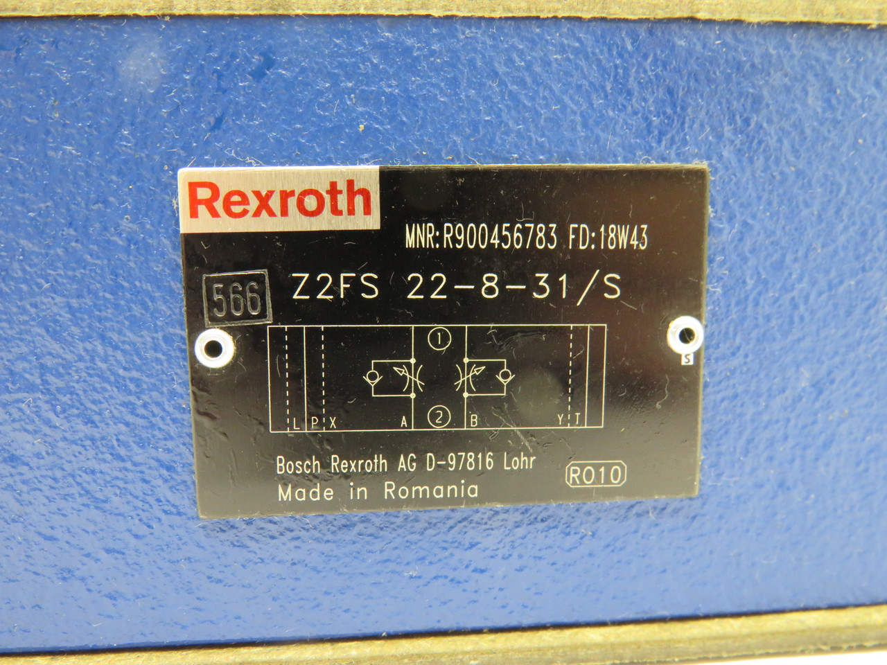 Rexroth R900456783 Throttle Check Valve Z2FS22-8-31/S NOP