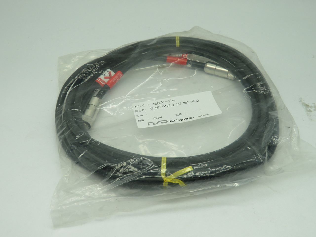 NSD 4P-RBT-0103-4 Sensor Cable NWB