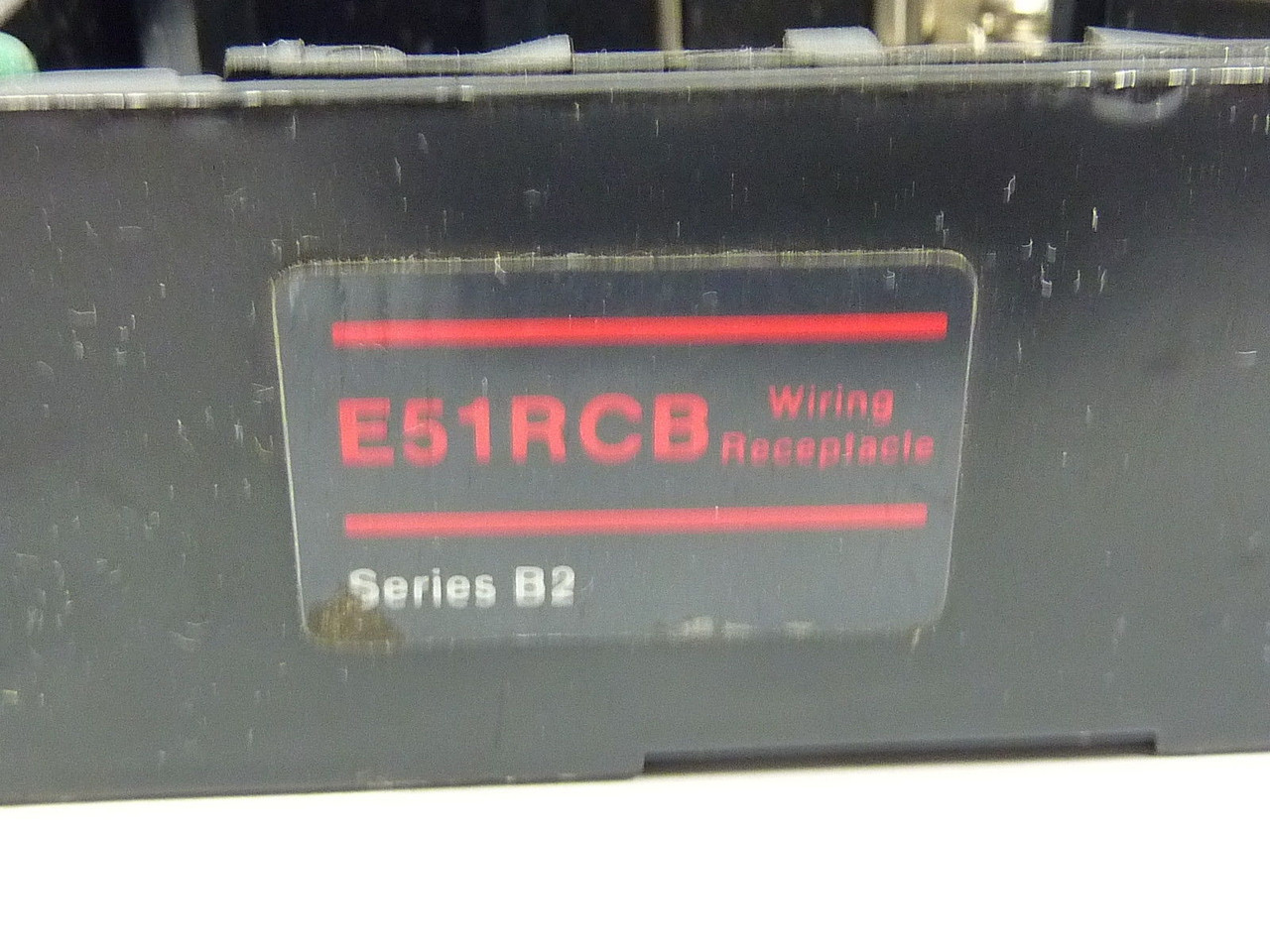 Cutler Hammer E51-RCB Series B2 Photoelectric Wiring Receptacle 120VAC 4W USED