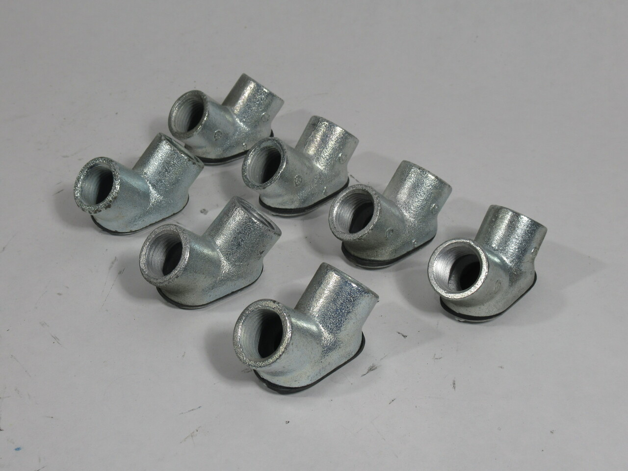 O-Z/Gedney FF-050 90 Degree Corner Elbow Female/Female 1/2" Lot of 7 NEW