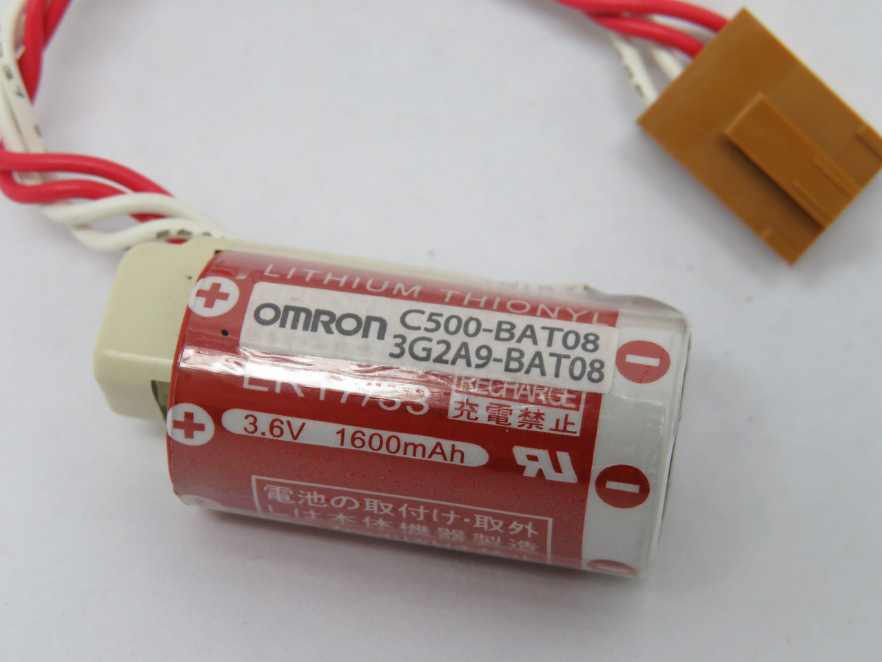 Omron C500-BAT08 Lithium Battery 3.6V 1600mAh 3G2A9-BAT08 USED