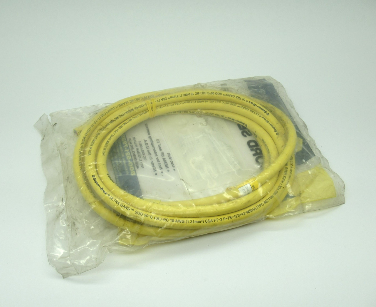 TPC 84412 Super-Trex Mini Quick Cordset 600V 4P 12FT Female *Bag Dmg* NWB