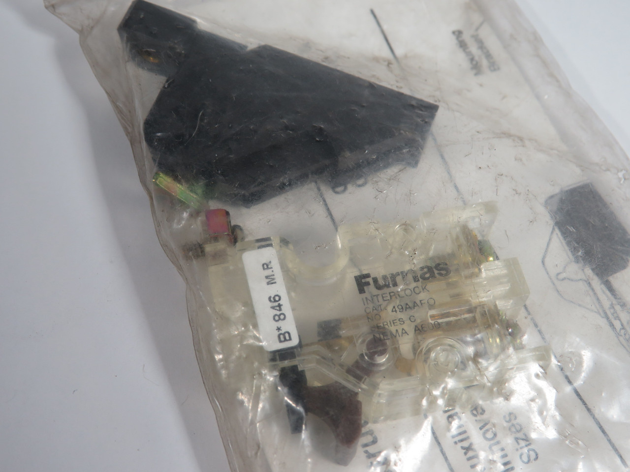 Siemens Furnas 49AAFO Auxiliary Interlock Kit Normally Open NEMA A600 NWB
