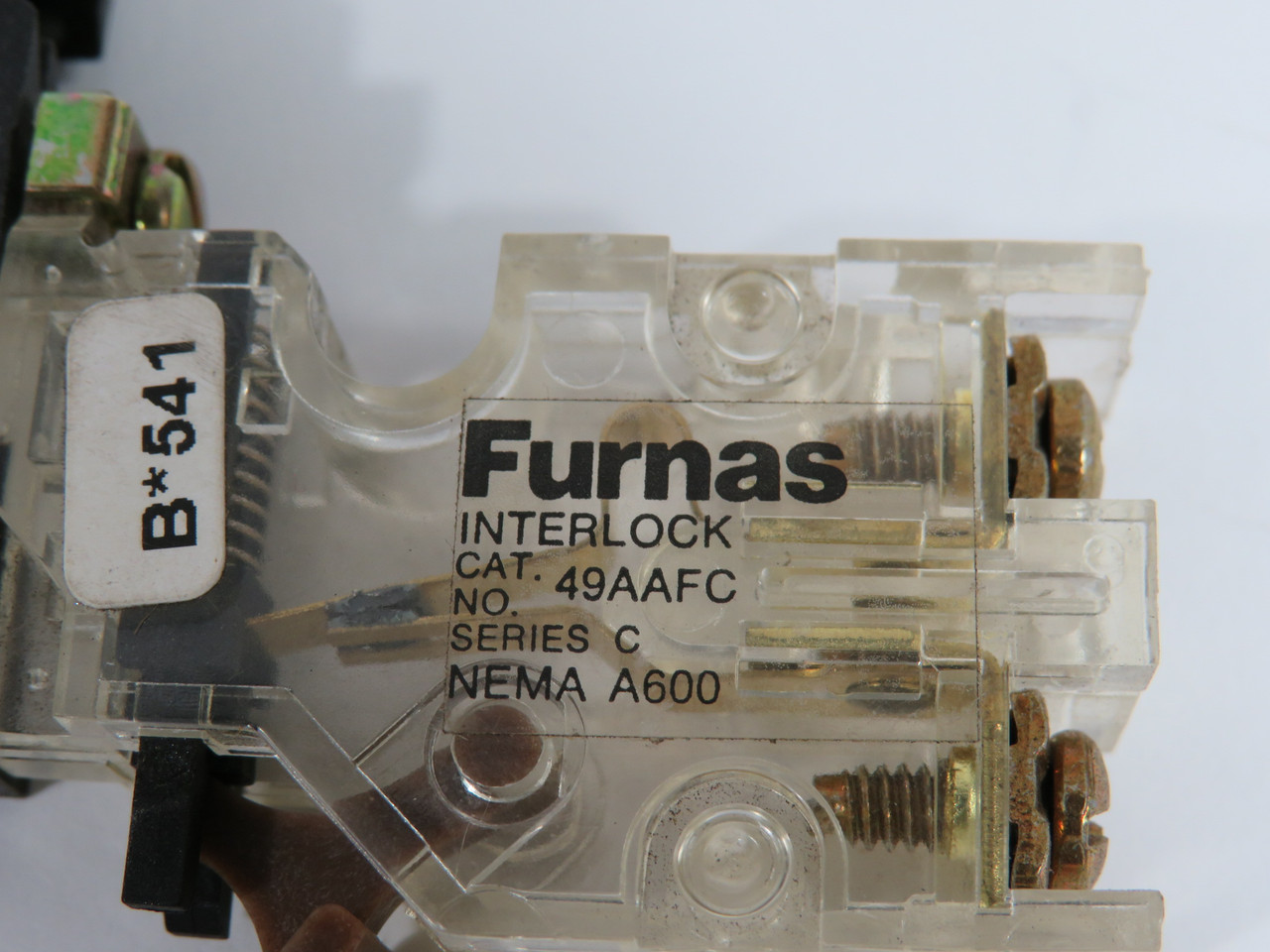 Furnas 49AAFC Auxiliary Interlock Kit Normally Closed NEMA A600 NOP