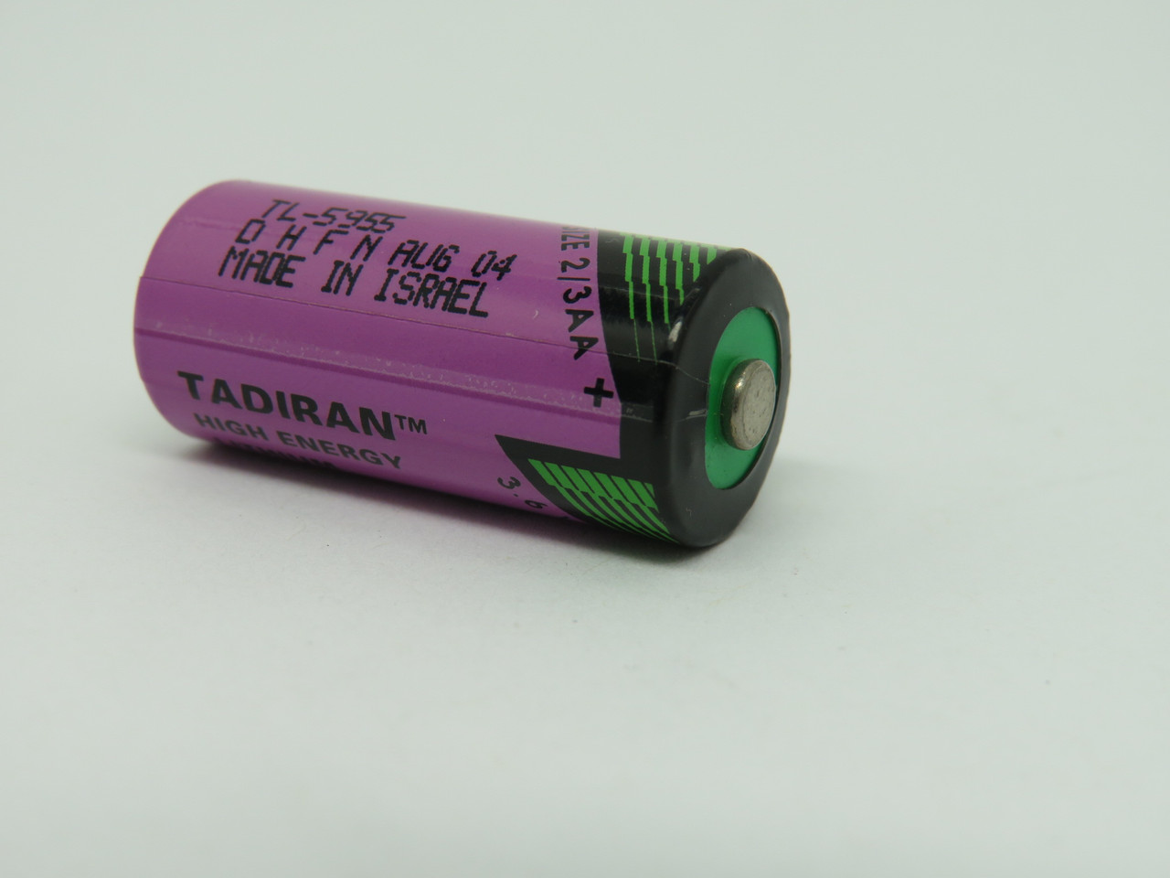 Tadiran TL-5955 High Energy Lithium Battery 3.6V Size 2/3AA USED