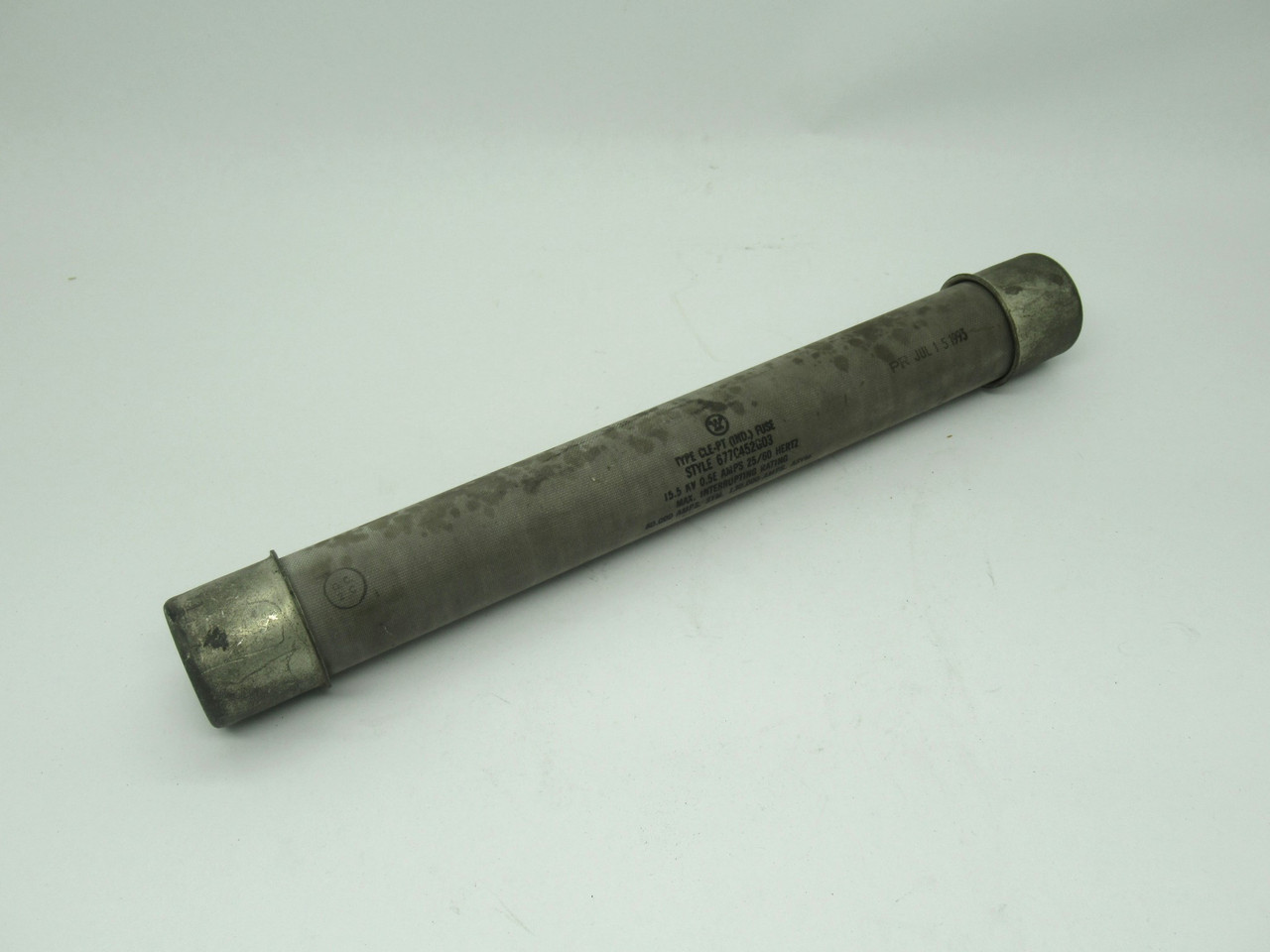 Westinghouse CLE-PT Fuse 677C452G03 0.5E A 15.5KV 25/60Hz *Obsolete* USED