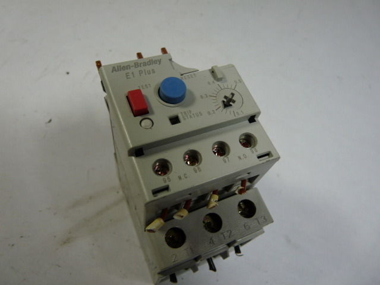 Allen-Bradley 193-EEAB Series A Overload Relay 0.1-0.5 Amp 3PH USED