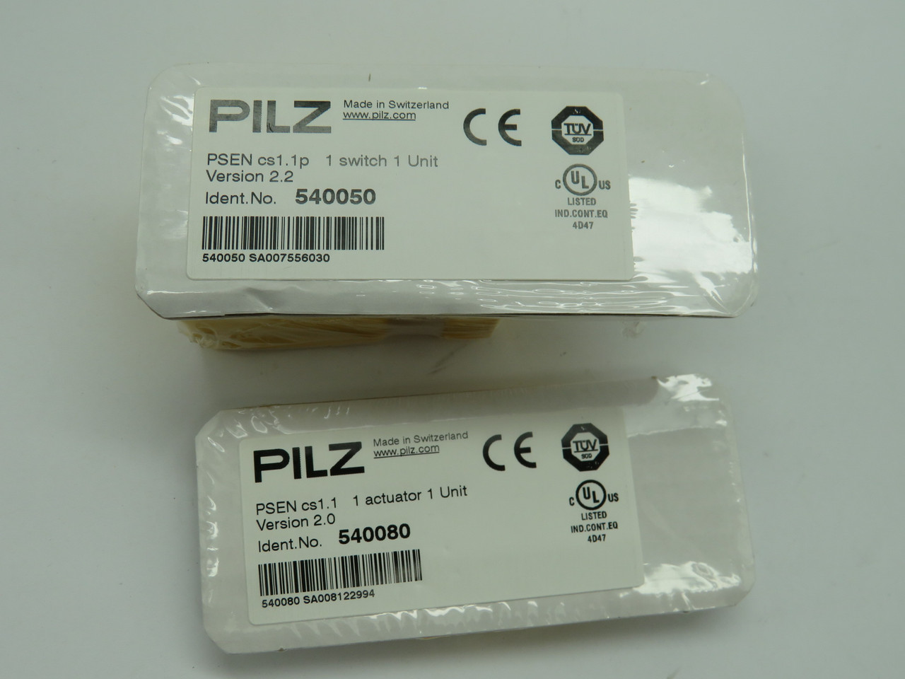 Pilz 540000 Non Contact Safety Switch Unit 24VDC PSEN cs1.1p/PSEN cs1.1 NWB