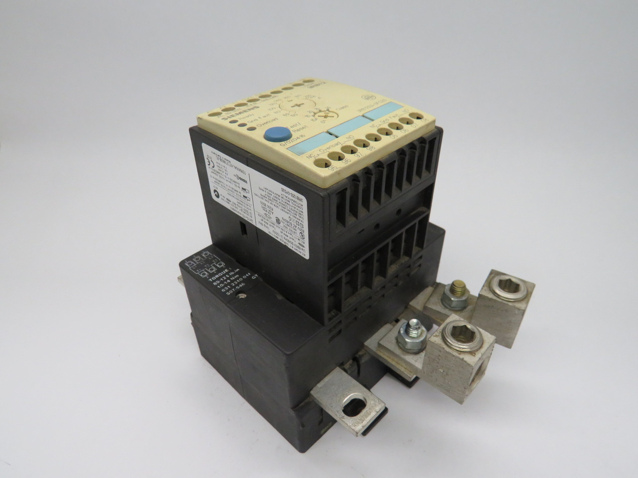 Siemens 3RB1253-0FG20 Overload Relay 50-205A *Missing 1 Lug/COS DMG* USED