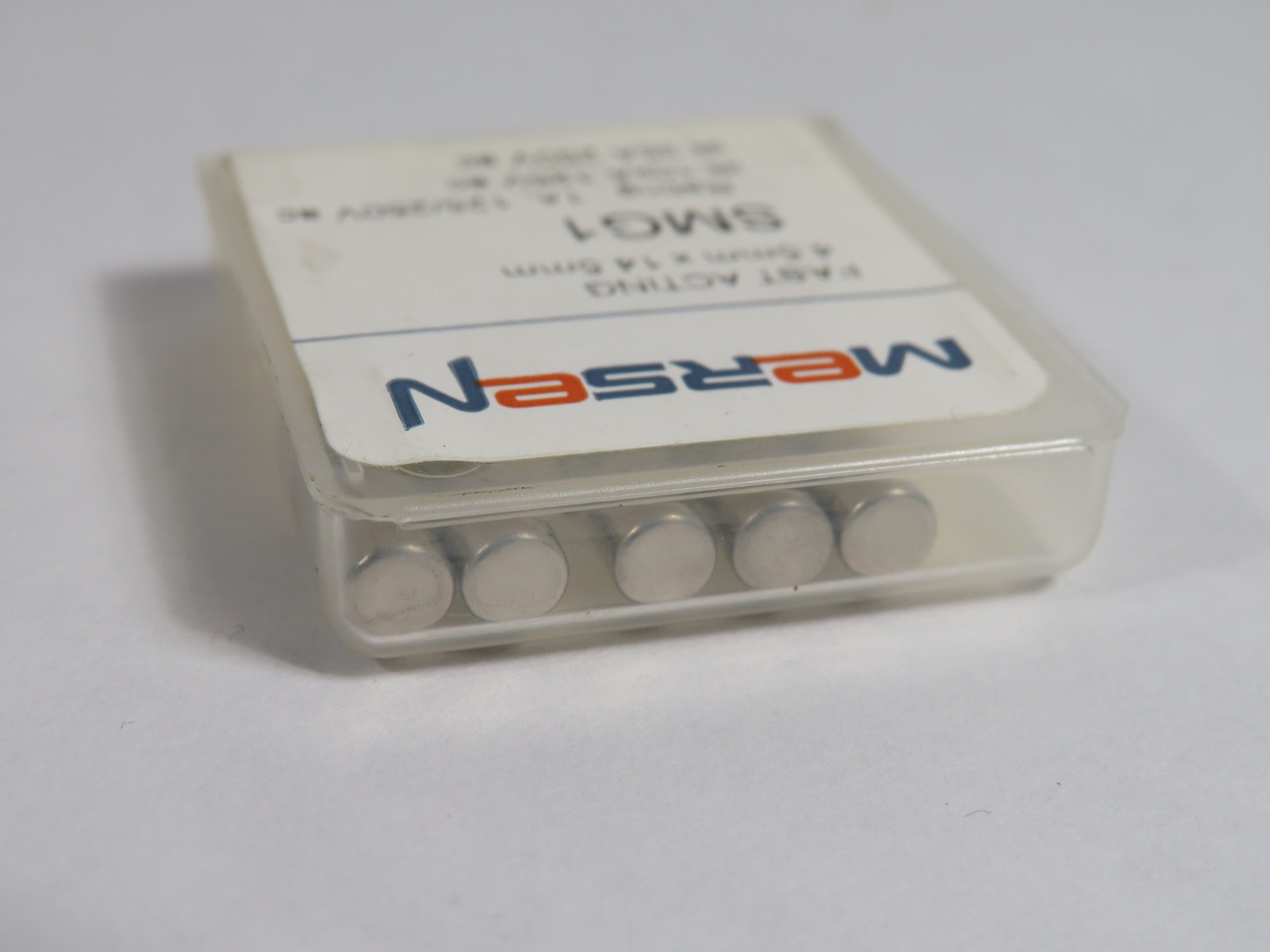 Mersen SMG1 Fast-Acting Glass Fuse 1A 250V 5-Pack NEW
