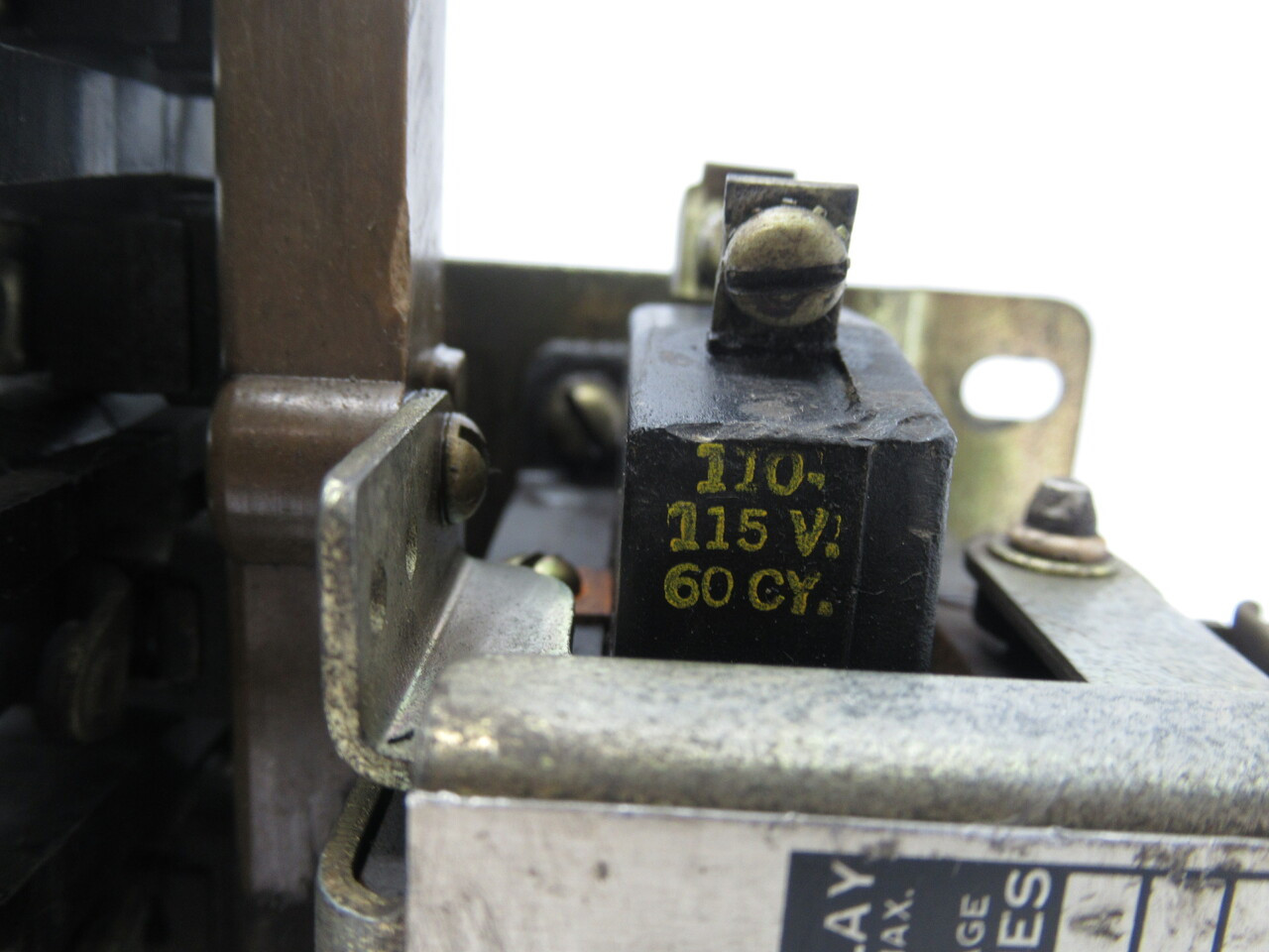 Square D 8501-AO-42 Magnetic Relay 10A 600VAC Coil 110-115V 60Hz USED