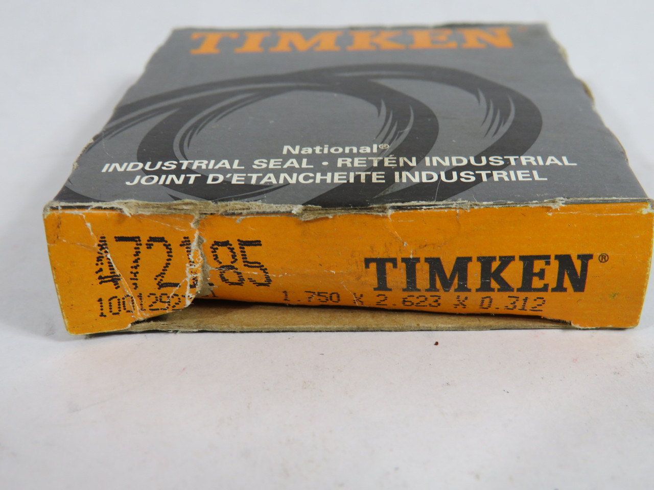 Timken 472185 National Oil Seal 1.750"ID 2.623"OD 0.312"W *Damaged Box* NEW