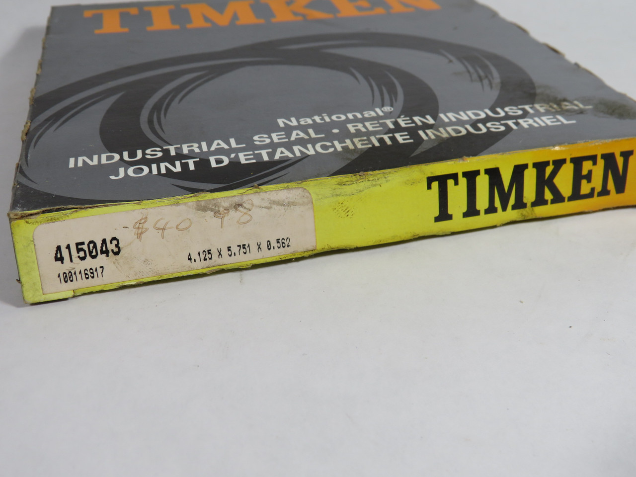 Timken 415043 National Oil Seal 4.125"ID 5.756"OD 0.562"W NEW
