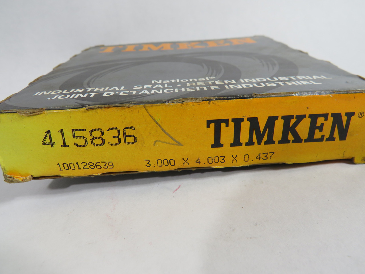 Timken 415836 National Oil Seal 3.000"ID 4.003"OD 0.437"W NEW