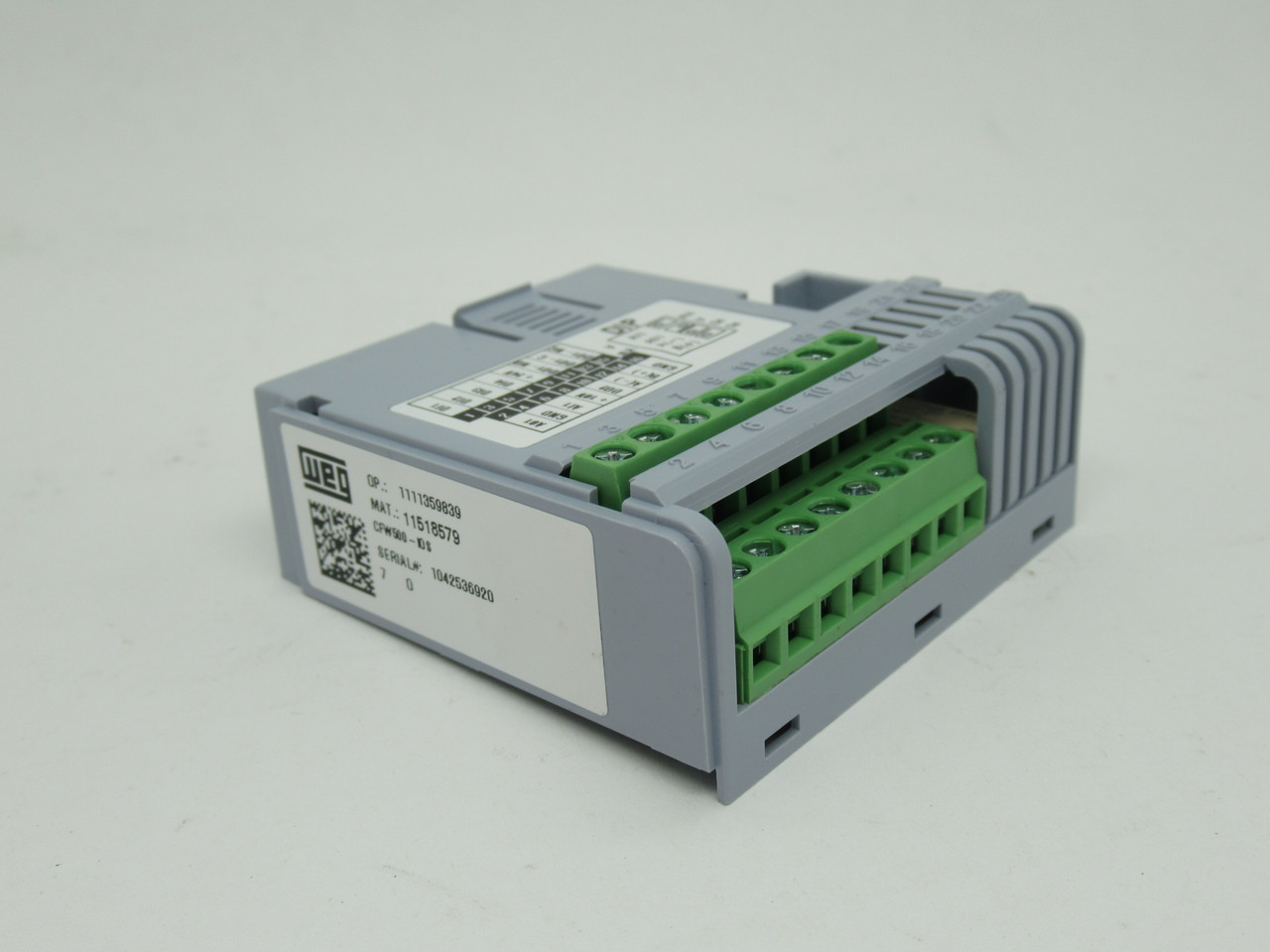 Weg CFW500-IOS Standard I/O Module For CFW500 Inverters *Open Box* NEW