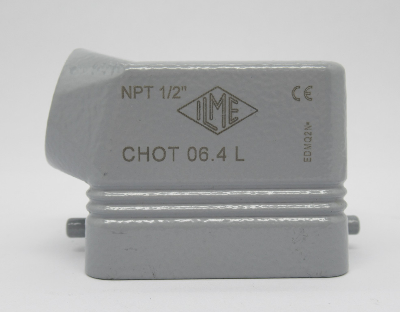 Ilme CHOT-06.4-L Rectangular Connector Hood 2Peg 1/2"NPT NOP