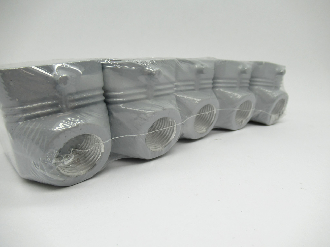 Ilme CHOT-06.4-L Rectangular Connector Hood 2Peg Side Cbl Entry 1/2"NPT 5Pk NEW