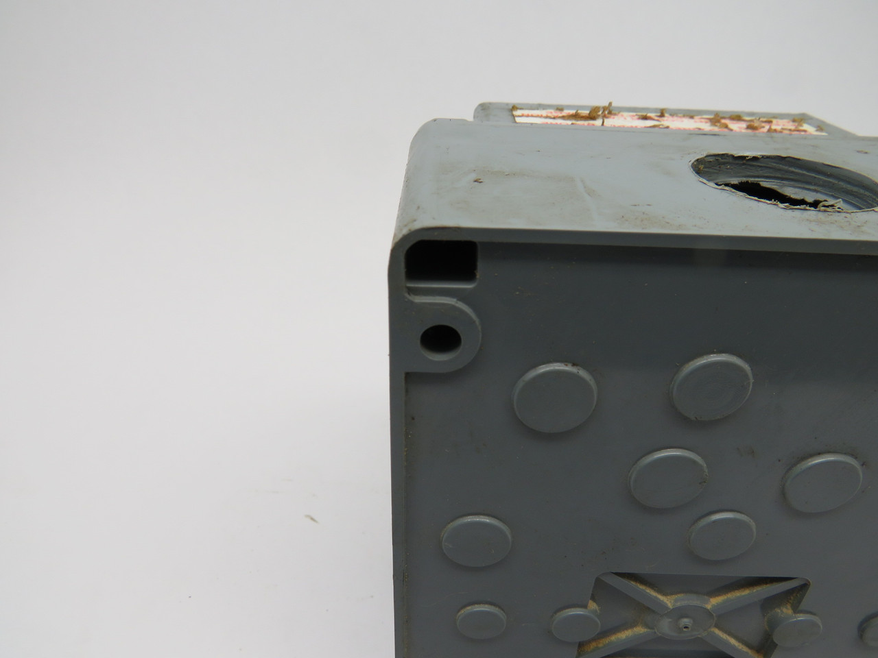 Arrow Hart AH30MS1B Disconnect Switch 30A 600VAC *MISSING MOUNT* USED