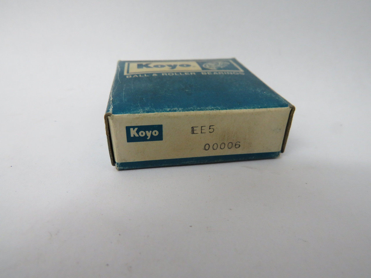 Koyo EE5 Single Row Ball Bearing 1-3/8"OD 5/8"ID 9/32"RW NEW