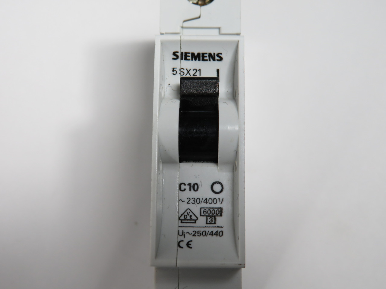 Siemens 5SX21-C10 5SX2110-7 Circuit Breaker 10A 230/400V 1-Pole USED