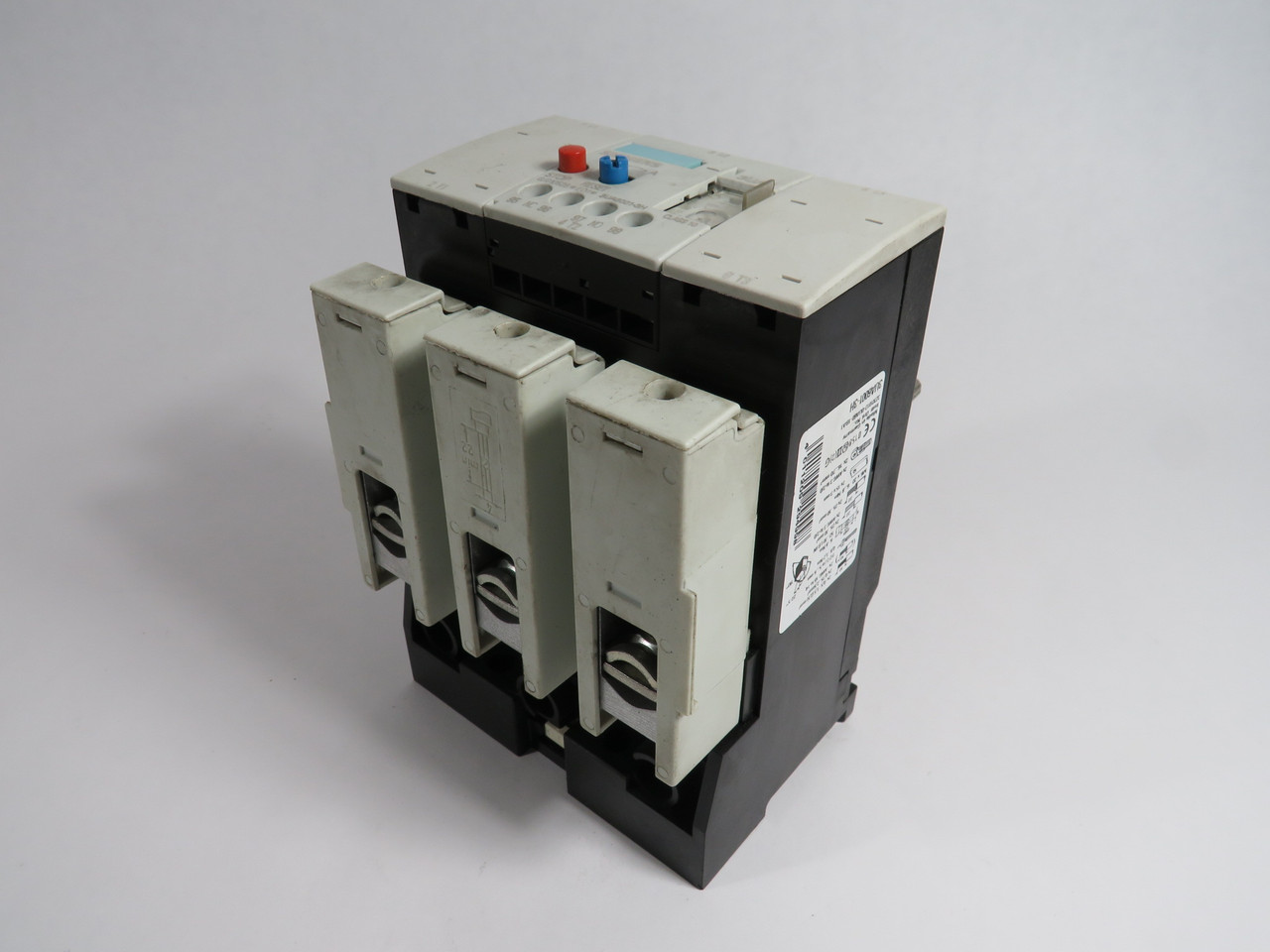 Siemens 3UA6001-3H Thermally Delayed Overload Relay 90-120A USED