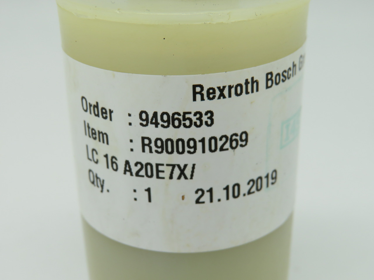 Rexroth R900910269 Logic Cartridge Valve LC 16 A20E7X/ NEW