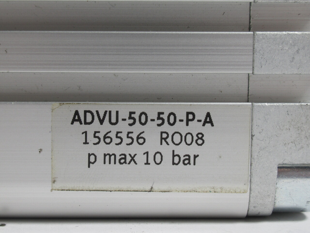 Festo 156556 ADVU-50-50-P-A Compact Cylinder 50mm Piston 50mm Stroke 10bar USED