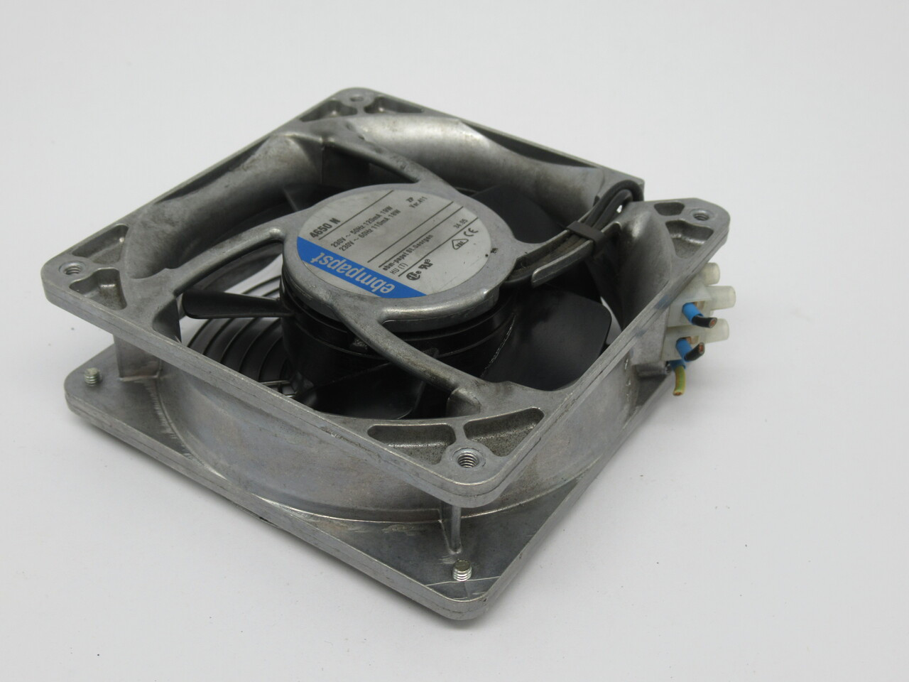 Ebm-Papst 4650-N Axial Fan 1Ph 230V 50/60Hz 120/110mA 19/18W USED