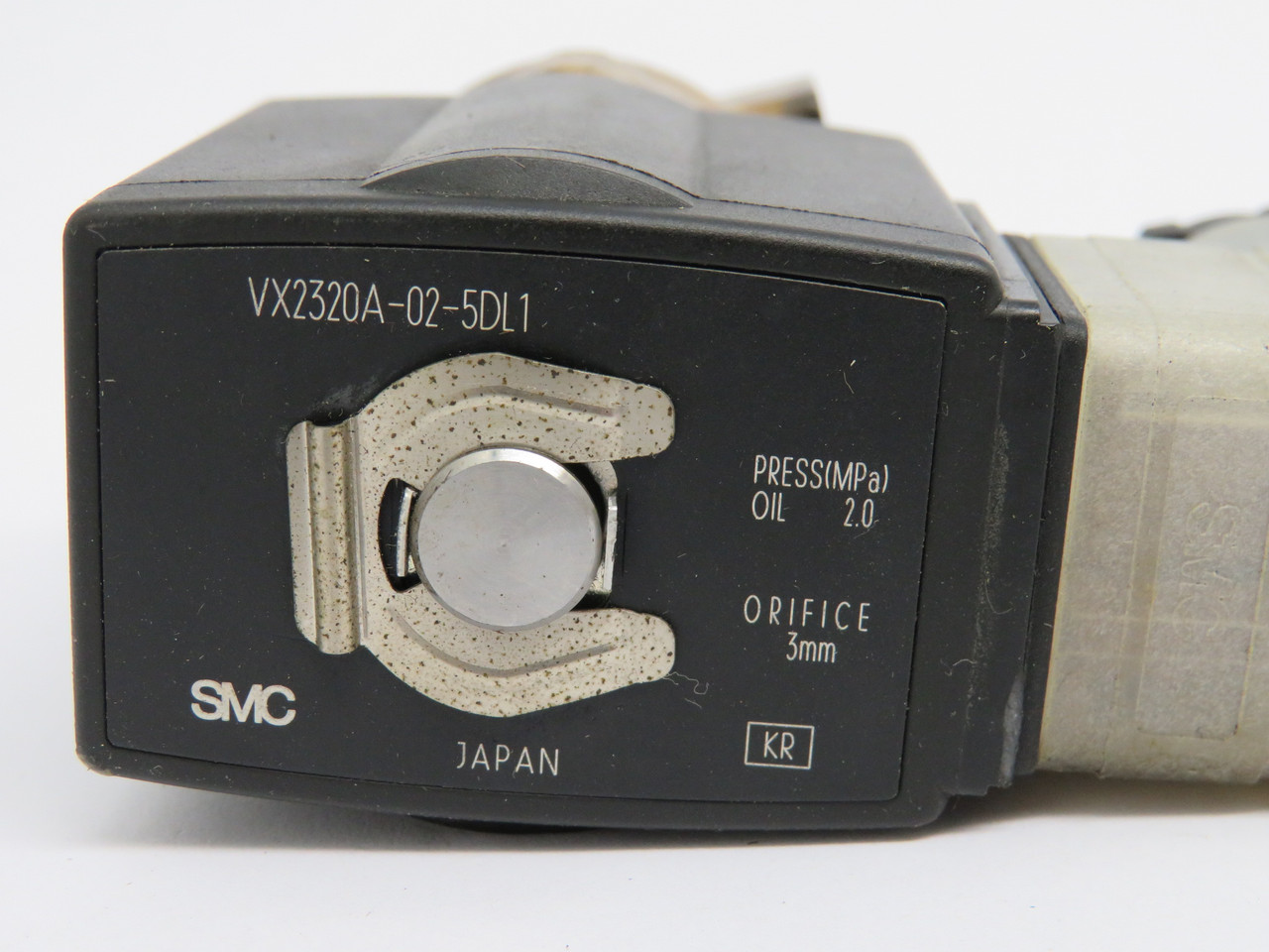 SMC VX2320A-02-5DL1 Pilot Operated 2 Port Solenoid Valve 24VDC USED