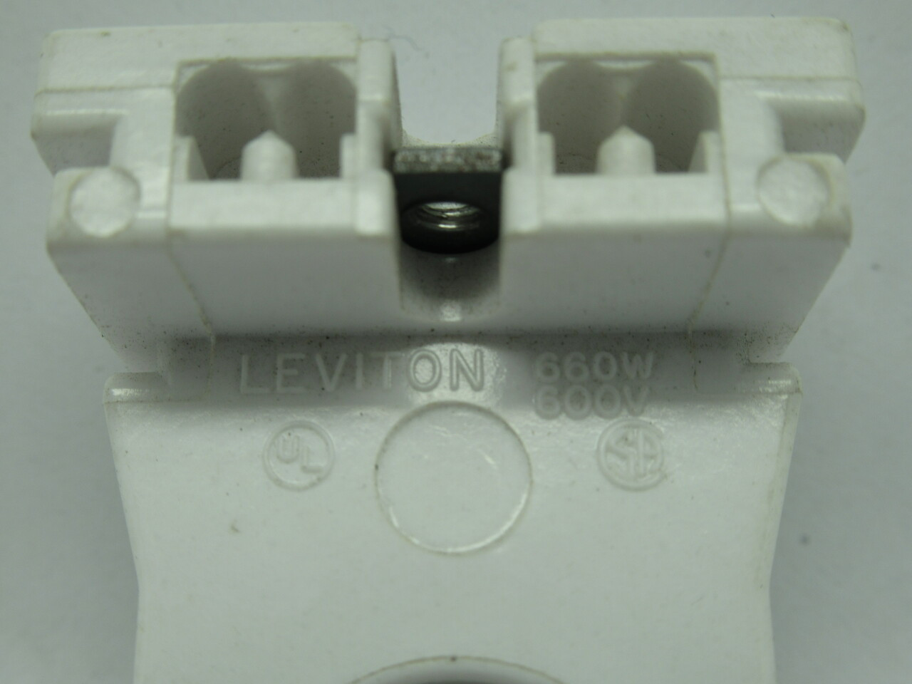 Leviton 13353-N Fluorescent Lamp Holder 600V 660W "Old Style" Lot Of 10 USED