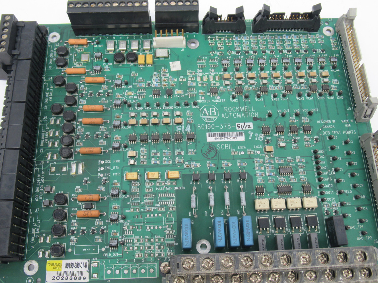 Allen-Bradley 80190-380-01-R Rectifier Board Assembly USED