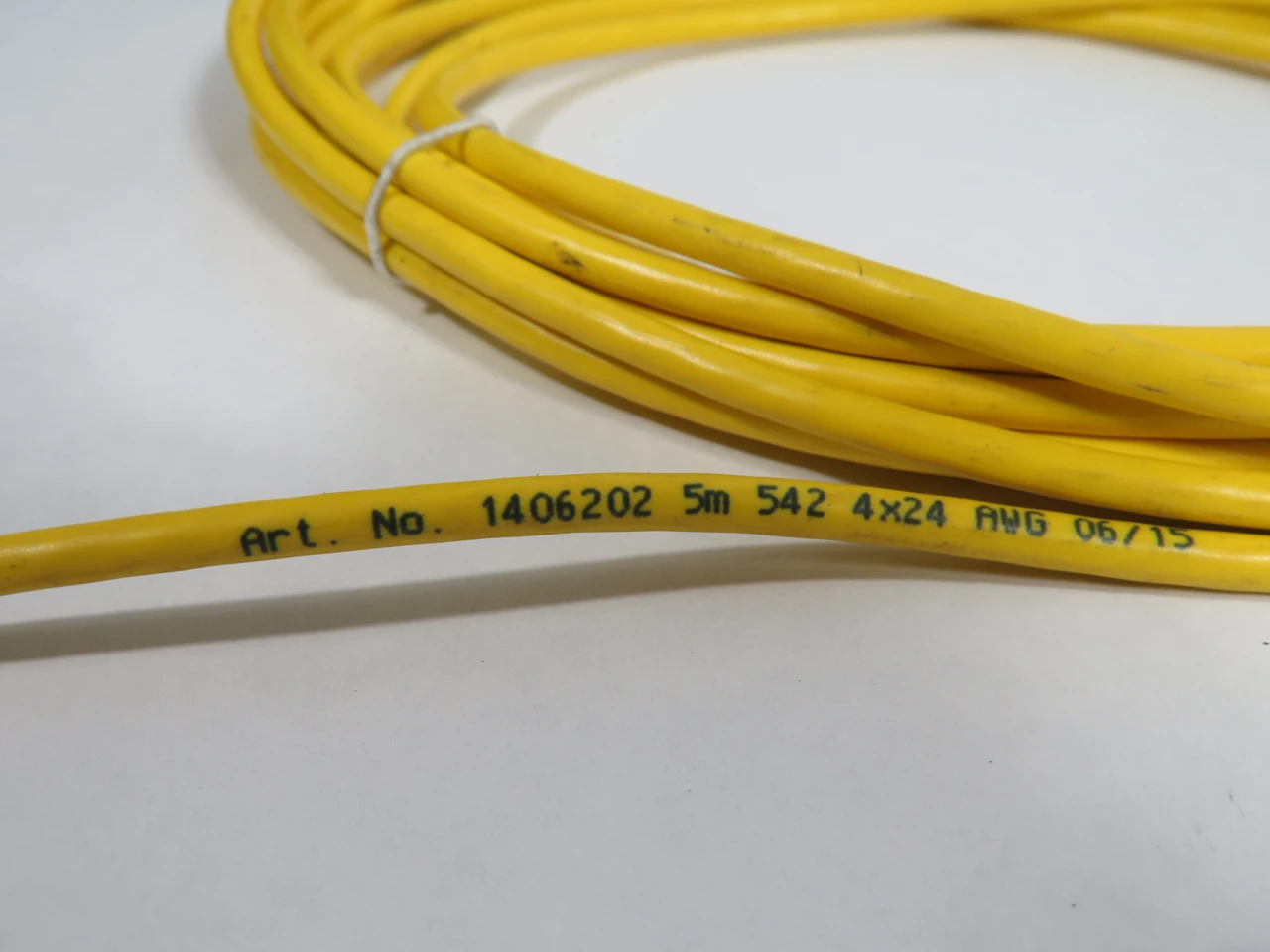 Phoenix Contact SAC-4P-M8MS/5,0-542BK 1406202 Cordset 4.5m CUT/SHELF WEAR NOP