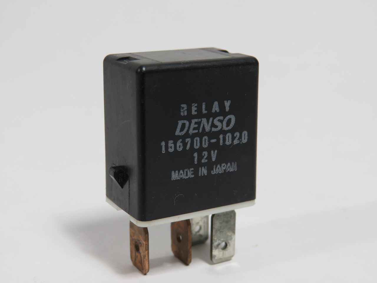 DENSO 156700-1020 Plug-In Relay 12VDC 4-Blade USED