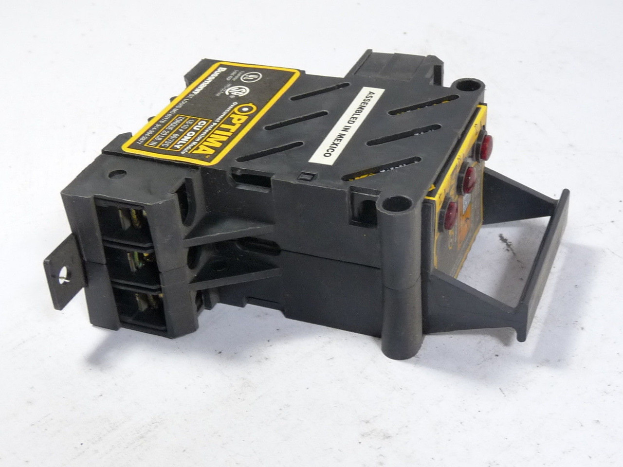 Bussmann OPM-CC Fuse Block 30AMP 600VAC Class CC USED