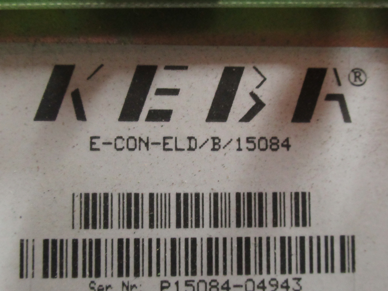 KEBA Engel E-CON-ELD/B/15084 Operator Interface Panel AS IS