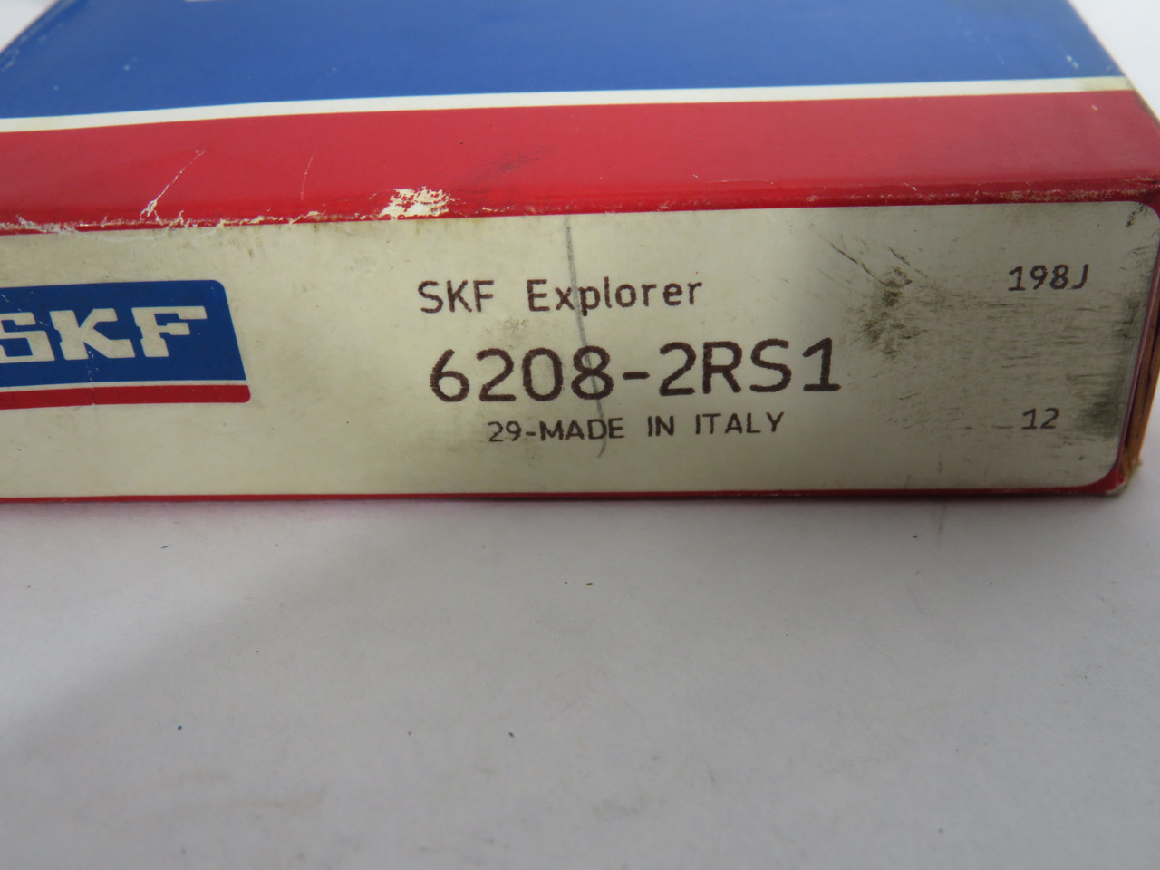 SKF 6208-2RS1 Single Row Ball Bearing 80mmOD 40mmID 18mmRW NEW