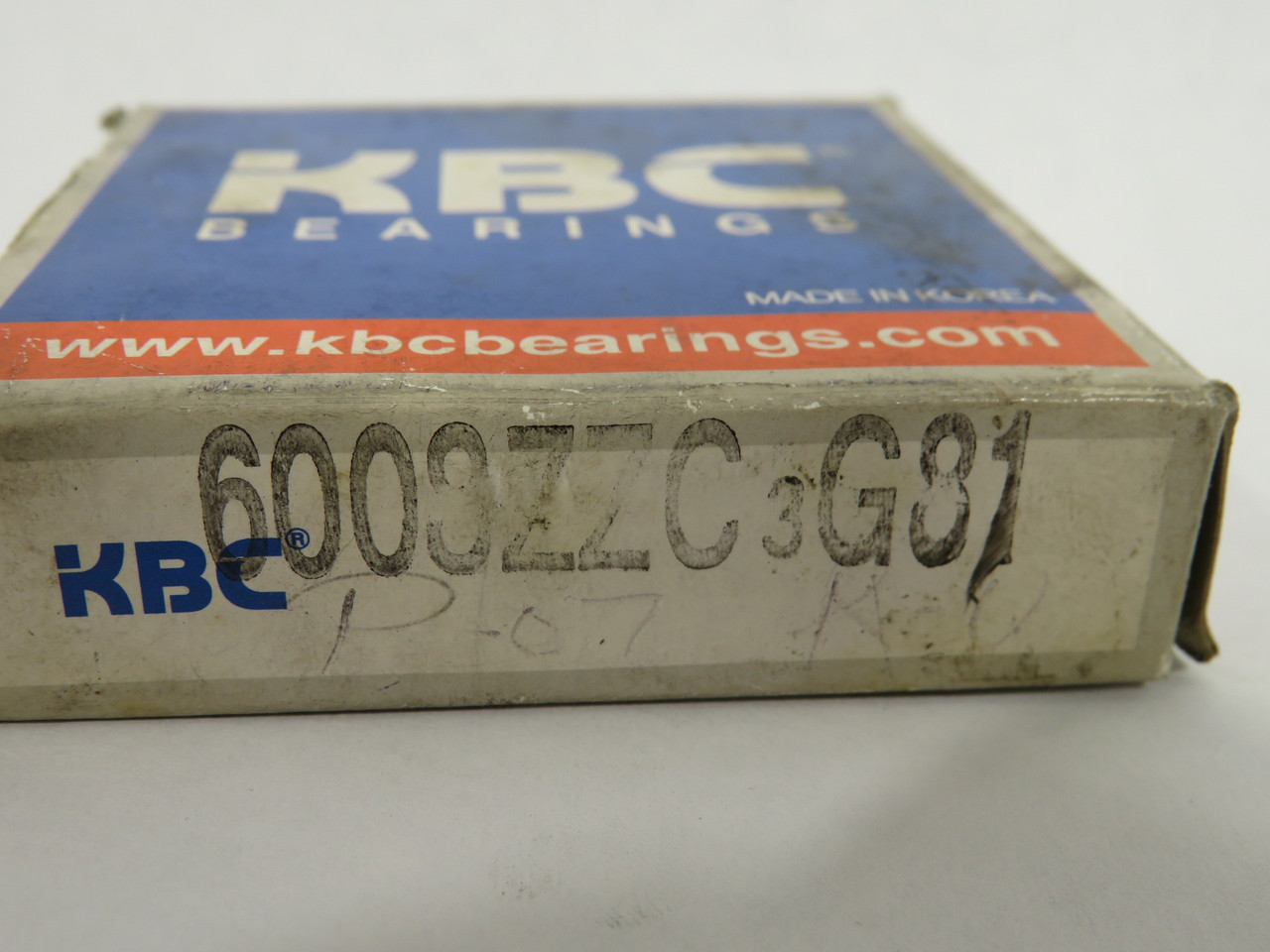 KBC 6008ZZC3G81 Single Row Ball Bearing 68mmOD 40mmID 15mmW NEW