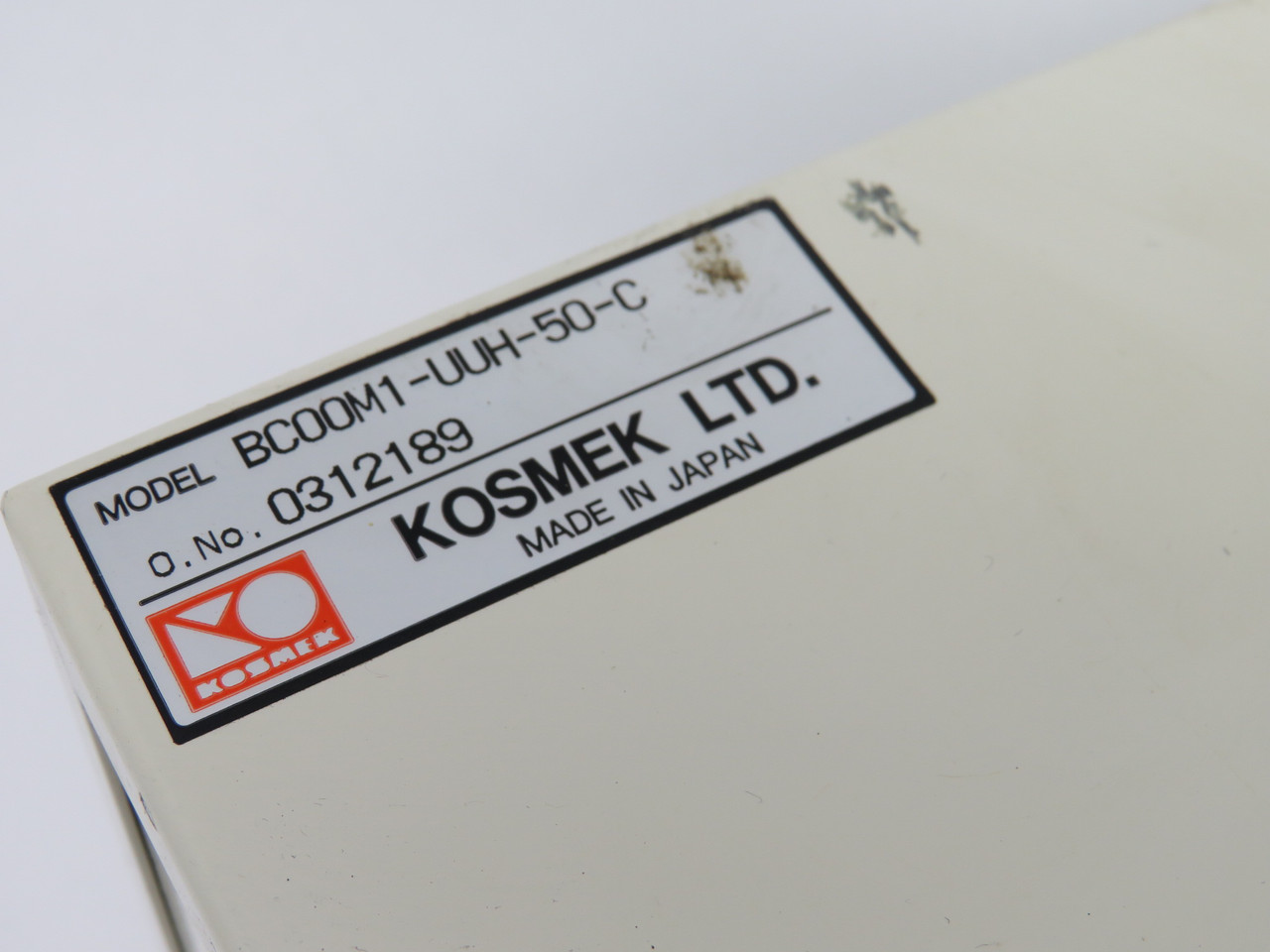 Kosmek BC00M1-UUH-50-C Non-Leak Valve Unit Directional Control Valve USED